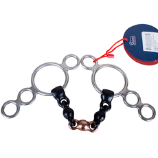 трензель 英国shires英式沃特福德三环口衔铁 铜肋马嚼子洛奇马具8209102