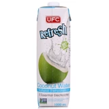 Таиланд импортировал UFC Pure Coconate Water Wrink 1l*2 бутылка оригинального чистого фруктового овоща зеленое кокосовое сок 1000 мл*6 бутылок