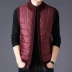 Hengyuanxiang chính thức cửa hàng vest vest nam mùa thu và mùa đông quần áo cotton nam lỏng tay áo vest dày phiên bản Hàn Quốc áo phao nam Áo vest cotton