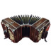 Nút Bando Đức Accordion Vintage Bandoni Ireland Tango Bộ sưu tập hiếm cổ Châu Âu Nhạc cụ cổ - Nhạc cụ phương Tây kèn harmonica Nhạc cụ phương Tây