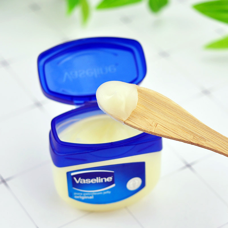 【送唇刷】vaseline凡士林经典晶冻身体乳润唇膏小蓝罐男女正品-蓝莓