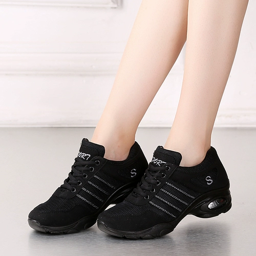 Танцующая спортивная обувь, белые туфли, мягкая подошва