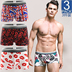 Đồ Lót nam Boxer Phim Hoạt Hình In Thanh Niên Sexy Thủy Triều Dễ Thương Bốn Góc Eo Quần Short Hộp Quà Tặng C16 Bộ quà tặng