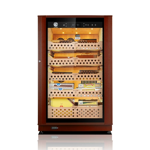 Логический курс сигары Бог собака VC308 Постоянная температура постоянная влажная немецкая импортная домохозяйственная компрессора Увлажняющее шкаф