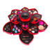 Dameihua Quay Hộp Trang Điểm Hoa Petal Son Môi Powder Eye Shadow Blush Trang Điểm Set Full Set Lắc phấn phủ missha Bộ trang điểm