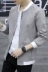 Mùa hè của nam giới bảo vệ chống nắng quần áo nam siêu mỏng thoáng khí áo khoác Hàn Quốc phiên bản của xu hướng của thanh niên đẹp trai cá tính mỏng kem chống nắng quần áo áo khoác nam kaki Đồng phục bóng chày