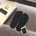 New onedouble đen flip-flops nữ pinch chân dép đi trong nhà phụ nữ mùa hè mặc non-slip đáy phẳng với giày bãi biển Dép