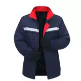 Демисезонный удерживающий тепло пуховик для работы