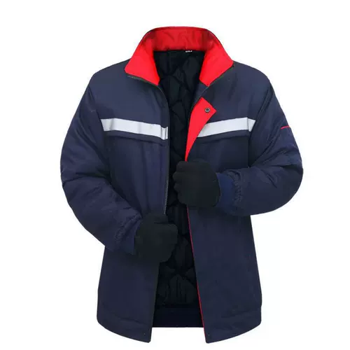 Демисезонный удерживающий тепло пуховик для работы