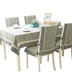 Vanson đơn giản khăn trải bàn vải bàn ăn và ghế bọc đệm đặt ghế đặt khăn trải bàn Khăn trải bàn