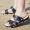 Dép nam mùa hè dép mới dép đi biển đôi giày lỗ sử dụng một từ dép chống trượt học sinh dép và dép phiên bản Hàn Quốc giày tây nam