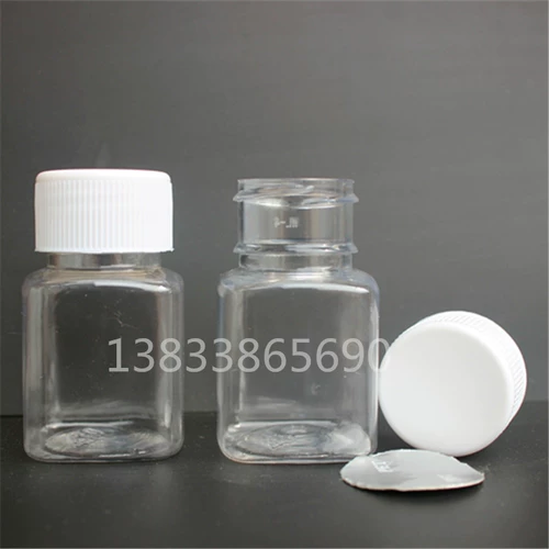 Пластиковая прозрачная бутылка, упаковка, 30 грамм, 30 мл, пробник