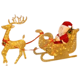 Рождественский оленя автомобиль железо арт лося лосей светящий салайт красивые декоративные принадлежности Chen