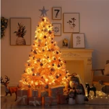 Рождественская сеть красная ins tiffany blue Velvet Рождественская елка Пакет 1,2 метра 1,5 метра торговый центр