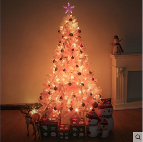 Рождественская розовая рождественская елка Пакет 1,5/1,8 метра Sakura Sakura Gradm -разгружающе