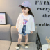 Nữ bé 0 mùa hè ăn mặc 1-3 tuổi cô gái 2 quần áo bảo vệ UV kem chống nắng quần áo áo khoác 5 trẻ em của triều quần áo ngoài trời phong cách mới shop đồ trẻ em Quần áo ngoài trời cho trẻ em