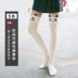 Nhật bản là mỏng trên đầu gối vớ cotton vớ phim hoạt hình Hàn Quốc vớ cao cao đẳng gió vớ cao vớ stovepipe vớ