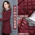 Quần áo cotton chống mùa nữ 2018 mới áo khoác cotton nhẹ nữ dài Phần mỏng phiên bản Hàn Quốc của áo khoác cotton mùa đông cỡ lớn áo phao burberry nữ chính hãng Bông