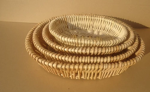 Корзина для хранения, плетеный стенд, хлеб