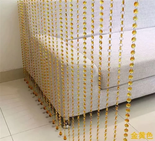 Занавес завеса из хрустальной бусины восьмиугольники плох