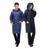 Джинсовый длинный нагрудник для работы, демисезонный износостойкий лонгслив