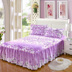 Cotton Simmons bed bed bed bed set 1.8 1.5 1.2 m bed bed trampoline cover sheet gối - Váy Petti váy giường đẹp	 Váy Petti