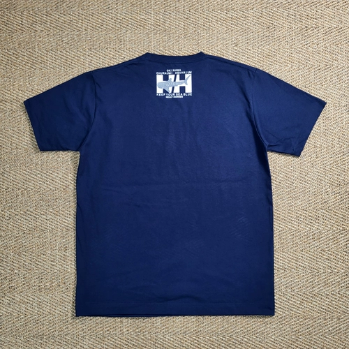 Ежедневный одиночный HH Hailham Helly Hansen Okinawa Ocean Limited Мужчины и женские хлопковые карманные рукава короткие рукава