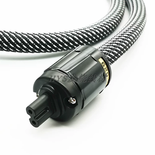 古河 OFC кислородная медная медь Hifi -LEVEL Power усилитель национальный стандарт/стандартный/американский усилитель мощности CD лихорадка мощность 2 -отверстие 8 -характерная хвостовая вилка