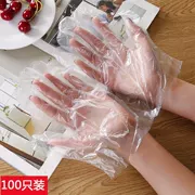 Trong suốt bán buôn găng tay dùng một lần hộ gia đình phục vụ dày bảng bếp PVC phim găng tay nguồn cung cấp latex