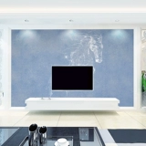 Hyundai простой телевизионный фон стены настенная ткань северная звезда пустая гостиная обои спальня творческие фильмы и телевизионные обои 8 -й фрески