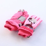 Детские перчатки, детский зимний водонепроницаемый лыжный стеганый удерживающий тепло комплект