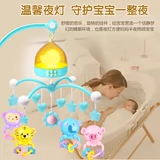 Детская игрушка на кроватку для новорожденных, музыкальная крутящаяся подвеска для кровати, погремушка, 0-1 лет, 3-6-12 мес.