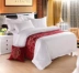 Khách sạn khách sạn bộ đồ giường cao cấp khách sạn khách sạn giường khăn giường cờ giường đuôi pad giường bìa bảng cờ chăn trải giường Trải giường
