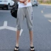 Mùa hè phương thức bảy điểm xà cạp phụ nữ mặc phần mỏng stretch kích thước lớn quần short cotton nữ 7 điểm chân nhỏ quần Khởi động cắt