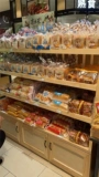 Деревянный хлеб -стойка для лапши шкаф супермаркет сплошной деревянная лапша