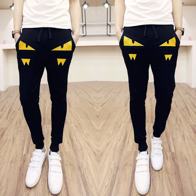 12-13-14-15-16 tuổi cậu bé cơ sở học sinh trung học mùa hè Hàn Quốc quần chín điểm trai thể thao giản dị quần 11 quần sooc Crop Jeans