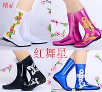 Новые тибетские танцевальные ботинки, монгольские ботинки меньшинства, мужские и женские танцевальные ботинки и танцевальные туфли