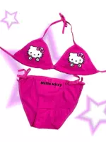 Hello Kitty, топ с чашечками, купальник, нижнее белье, комплект