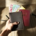 Da handmade hộ chiếu túi người đàn ông và Châu Âu retro hộ chiếu hộ đa chức năng giấy chứng nhận gói crazy horse skin TỰ LÀM nguyên liệu