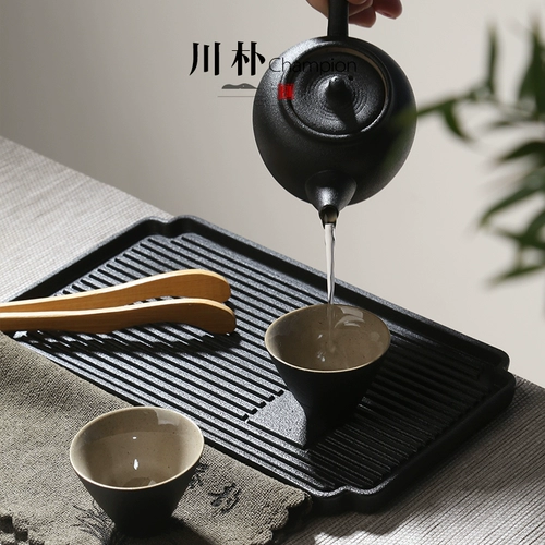 Портативный чайный сервиз для путешествий, японский комплект, заварочный чайник, чашка, подарочная коробка