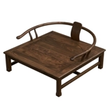 Есть стул Zentang Black Peach Wood Zen, главный стул, кресло с твердым древесиной, новое китайское стиль -стул -Тенон