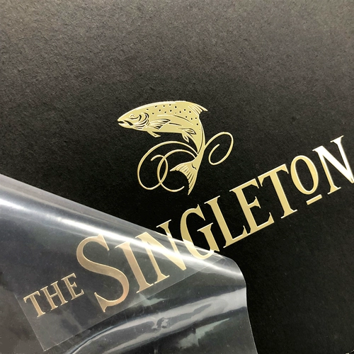 Ультратонкая металлическая клейкая индивидуальная наклейка, с печатью вашего логотипа