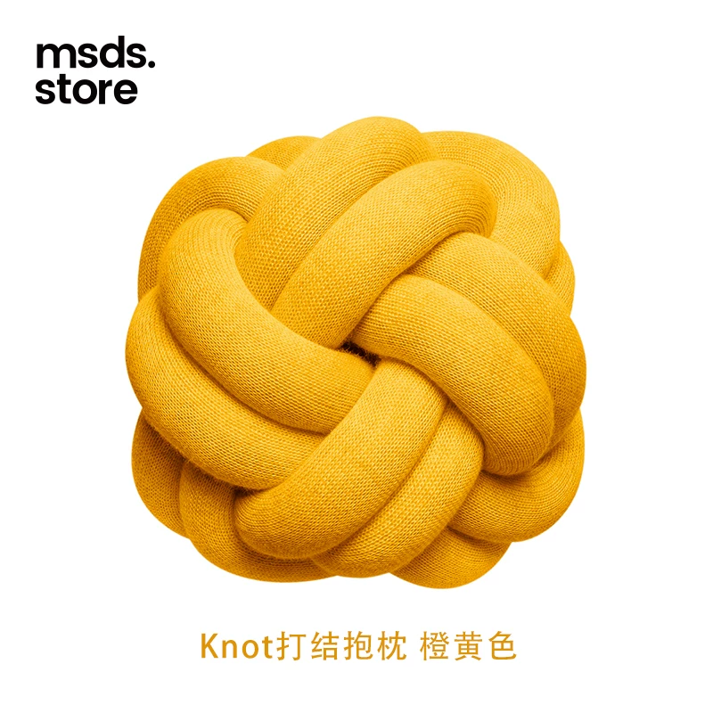 [СУЭд imported Design House Stockholm Knot завязывая подушка для дивана, домашний декоративный подушек]