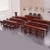 Bục bục bàn hội nghị phòng đào tạo bàn ghế kết hợp đôi gỗ nguyên khối bàn dài lãnh đạo sơn bục sofa gỗ nguyên khối Cái ghế