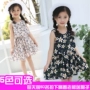 Cô gái ăn mặc mùa hè 2018 mới phong cách nước ngoài Hàn Quốc voan nhỏ hoa thời trang nhỏ tươi trẻ em mùa hè váy thời trang bé gái