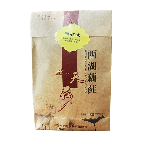 Tianhe 150g 湖 天 粉 粉 天 天 天 天 天 桂 桂 osmanthus вкусовое питание на завтрак питание