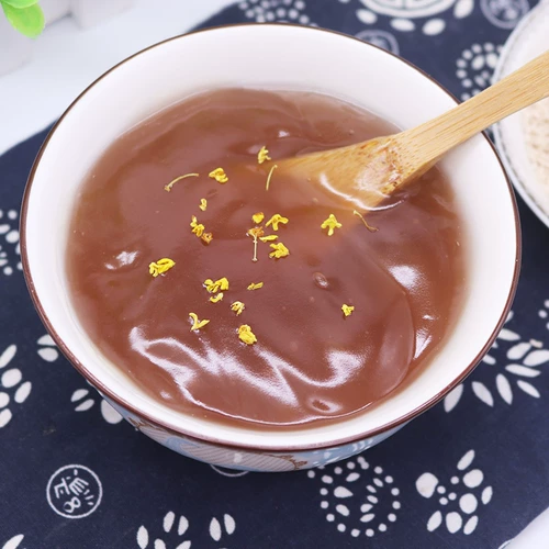 Сладкий Xiangyuan West Lake Fan Fan Hangzhou Specialty Osmanthus Lotus Seeding Nutrition Breakforge Breakgrough Lotus Powder 900G