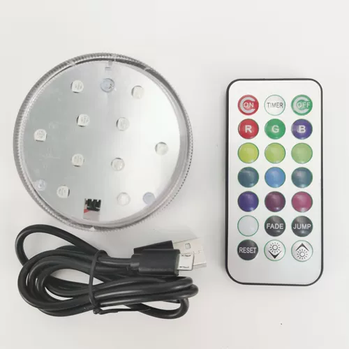 Красочный световой светодиодный лазерный диск с пультом дистанционного управления