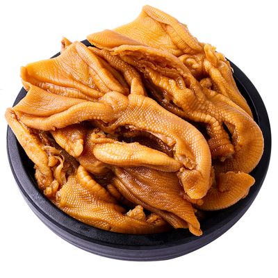 聚香轩无骨鸭爪鸭掌休闲网红零食特产去脱骨酸辣柠檬锁鲜盒装小吃