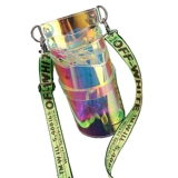 Прозрачные неоновые ножницы, трендовая поясная сумка, популярно в интернете